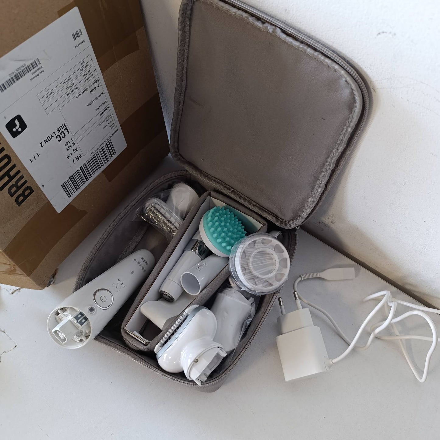 289402 - BRAUN Depilator elektrik Silk Epil 9 SkinSpa 9-381 - Për femra, argjendi