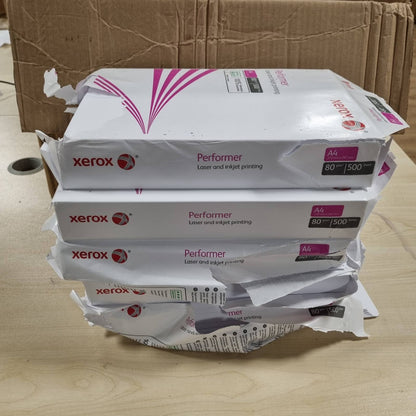 305341 - XEROX Performer Letër shumëpërdorimëshe A4, e bardhë, 80 g/m², Kuti me 5 x 500 fletë