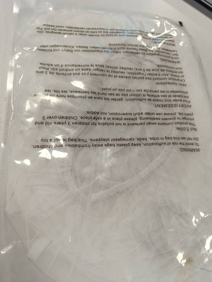 302609 - MAQIHAN Set Kapelash Dushi të Ripërdorshme, 6 Pjesë, Kapele Dushi 30 cm, plastike, papërshkueshme nga uji