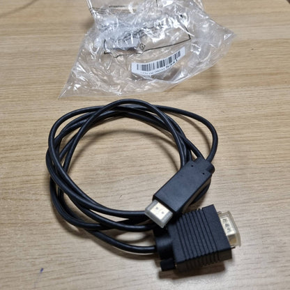 310529 - Amazon Basics Kabllo HDMI në VGA, Unidirekcional, 1.8 m, 1080p, i zi