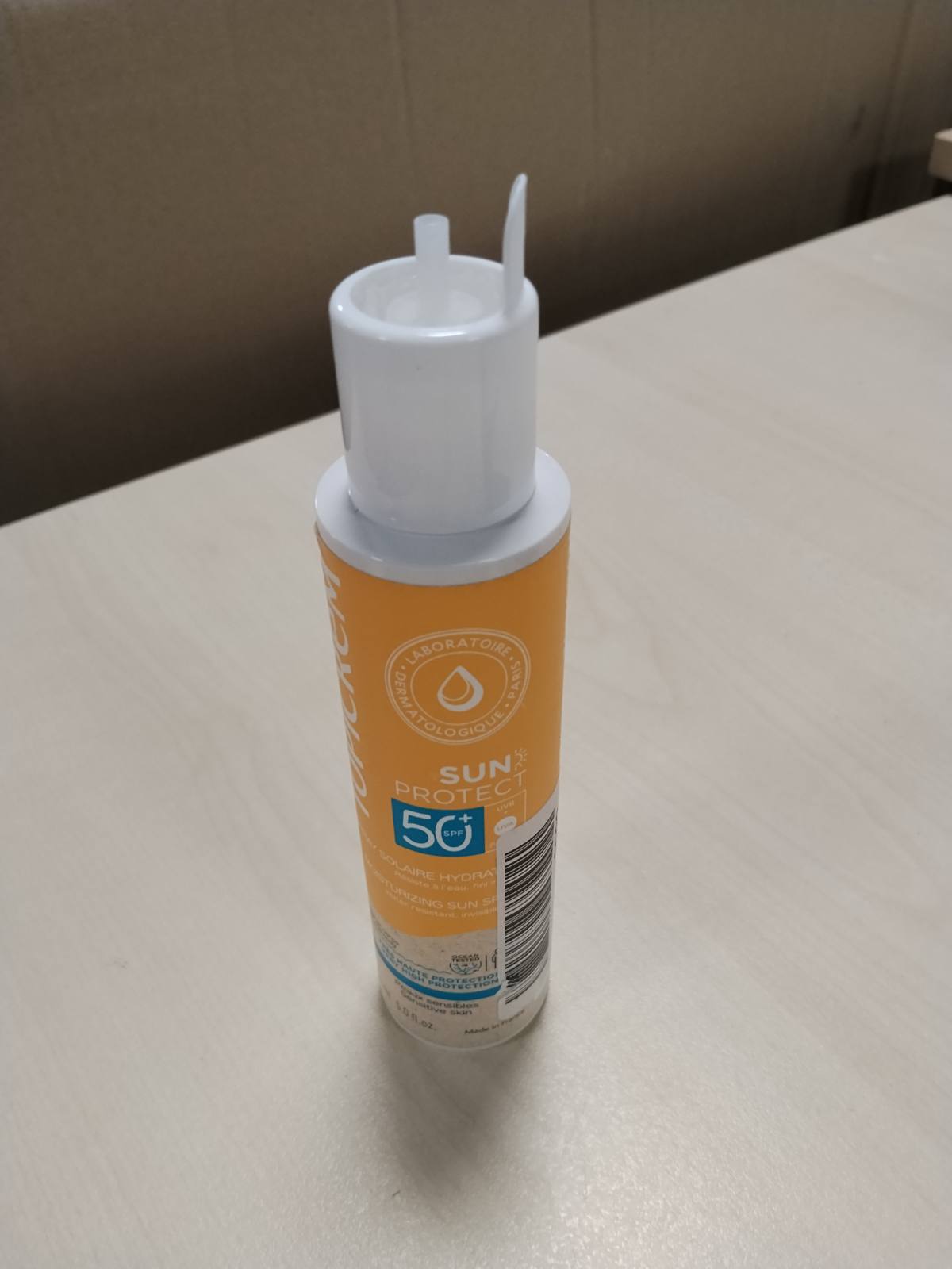 307477 - TOPICREM Mbrojtës nga Dielli, Sprej Hidratues SPF50+ për Fytyrën dhe Trupin, 150 ml, Hidratim 8-orësh, Kujdes për Lëkurë të Ndjeshme