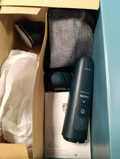 307152 - PHILIPS Bodygroom Series 7000 - Makinë prerëse për meshkuj, Kokë fleksibile 2D, Mbrojtje e trefishtë, 100% rezistente ndaj ujit, Jetëgjatësi baterie 120 minuta, BG7485/30