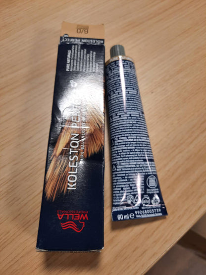321875 - WELLA PROFESSIONALS Koleston Perfect Pure Naturals - Ngjyrë e përhershme për flokë - 6/0 Bjonde e errët, 60ml