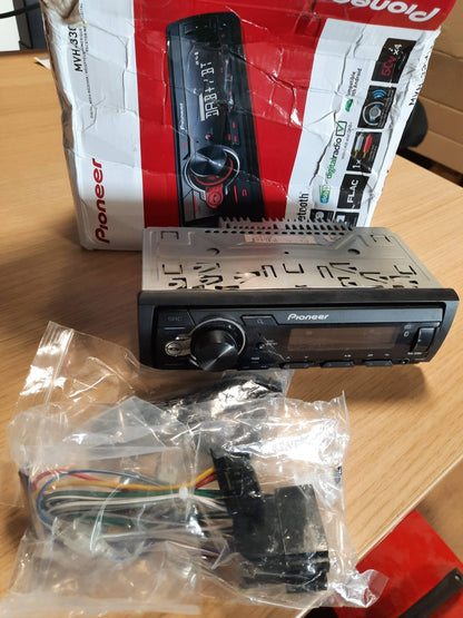 312590 - PIONEER MVH-330DAB Autoradio 1 DIN, FM/DAB+, USB, Bluetooth