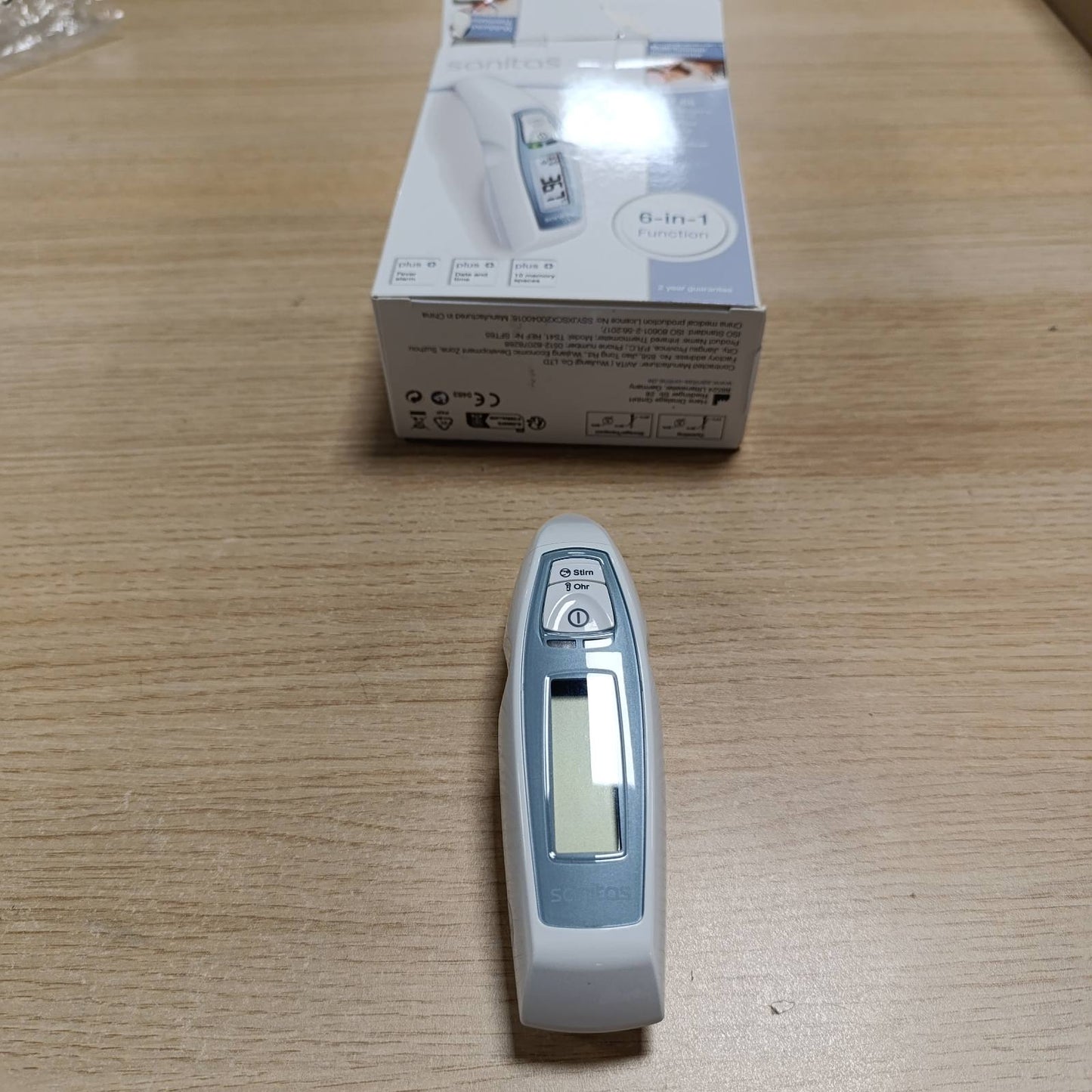 289750 - SANITAS Termometër shumëfunksional 795.15 SFT 65