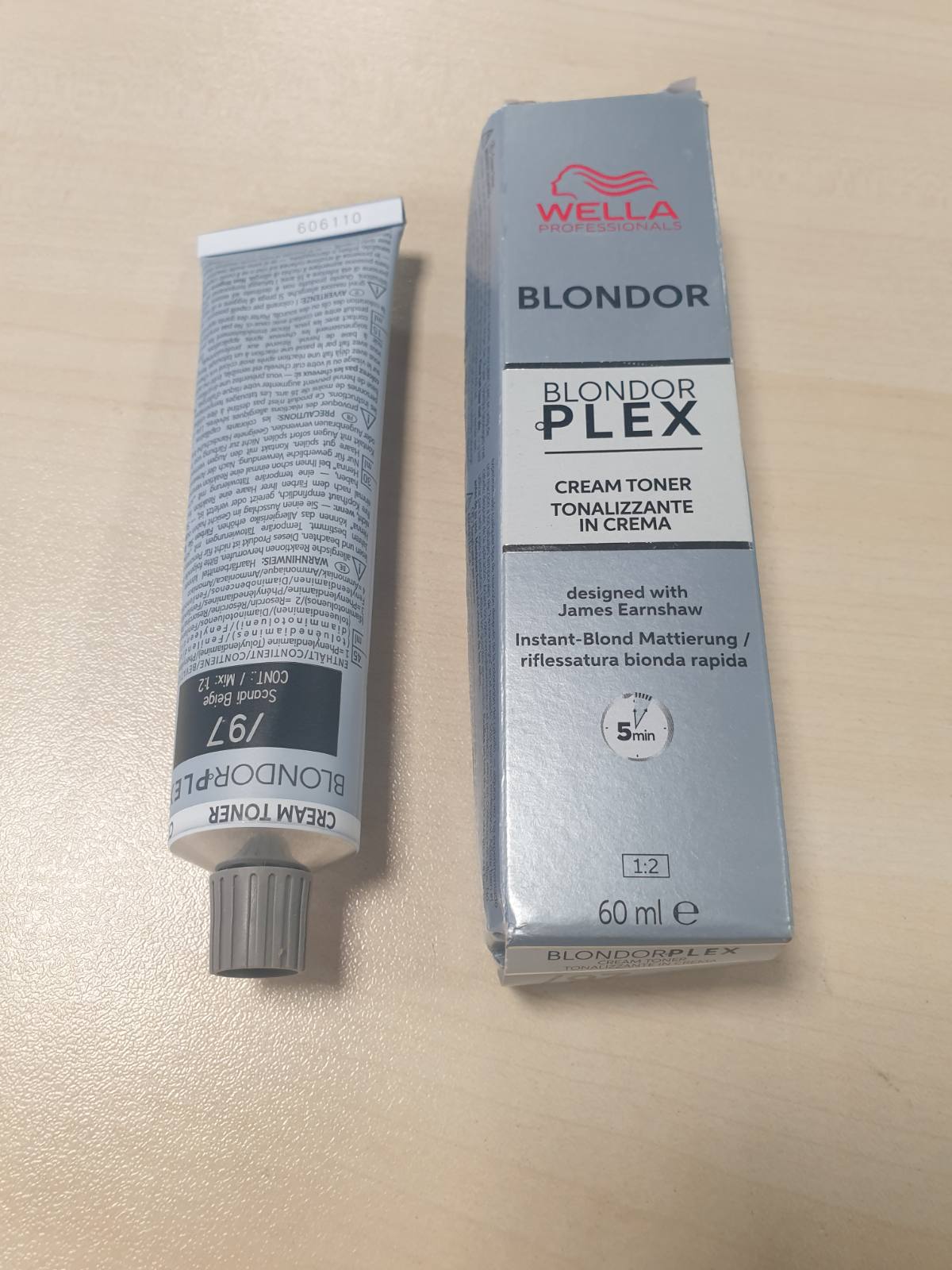 321854 - WELLA PROFESSIONALS Tonik krem BlondorPlex /97 Scandi Beige, 60 ml, Teknologji Bond-Builder
