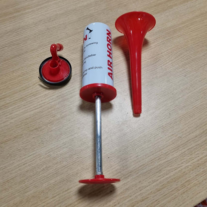 322730 - Brirë Ajri për Fanfare Moling, Manual Trombë Megafoni, Metalike, për Varka, Artikull për Tifozë Futbolli, Aksesor Hendbolli, Alarm (i Kuq)