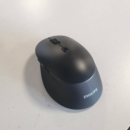 310084 - Philips Maus pa tel SPK7607, deri në 3200 dpi, 2.4 GHz + Bluetooth 3.0/5.0, klikim i heshtur, 7 butona, i zi