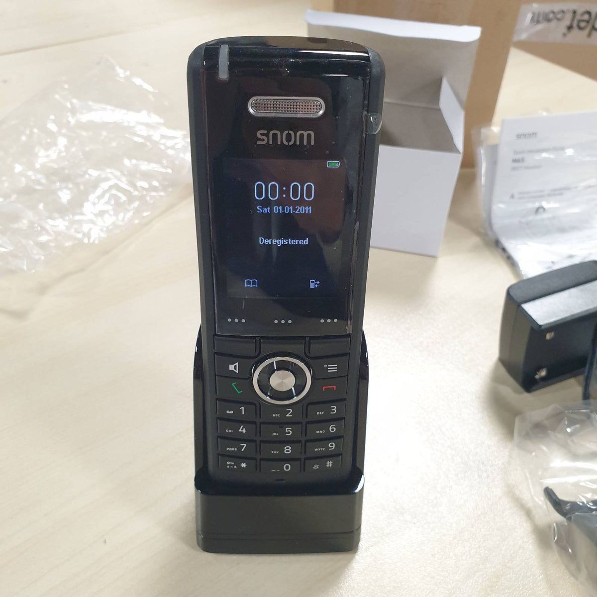 309451 - SNOM Telefon profesional SNO-M65 për përdorim me ekranin bazë M700, 2"