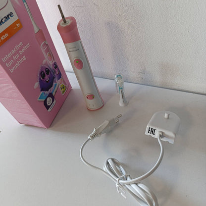 321103 - PHILIPS Sonicare HX6352/42, Furçë dhëmbësh elektrike sonike për fëmijë 3 vjeç e lart, me aplikacion, rozë