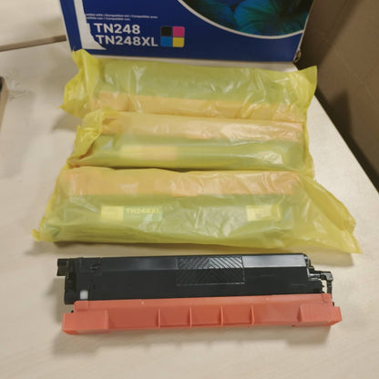309782 - HALLOLUX TN248XL TN248 i pajtueshëm me Brother TN 248 TN 248XL TN-248XL për Brother HL-L3240CDW MFC-L8390CDW T DCP-L3560CDW MFC-L3760CDW MFC-L3740CDWE DCP-L3520CDWE HL-L8240CDW (Pako me 4 copë)