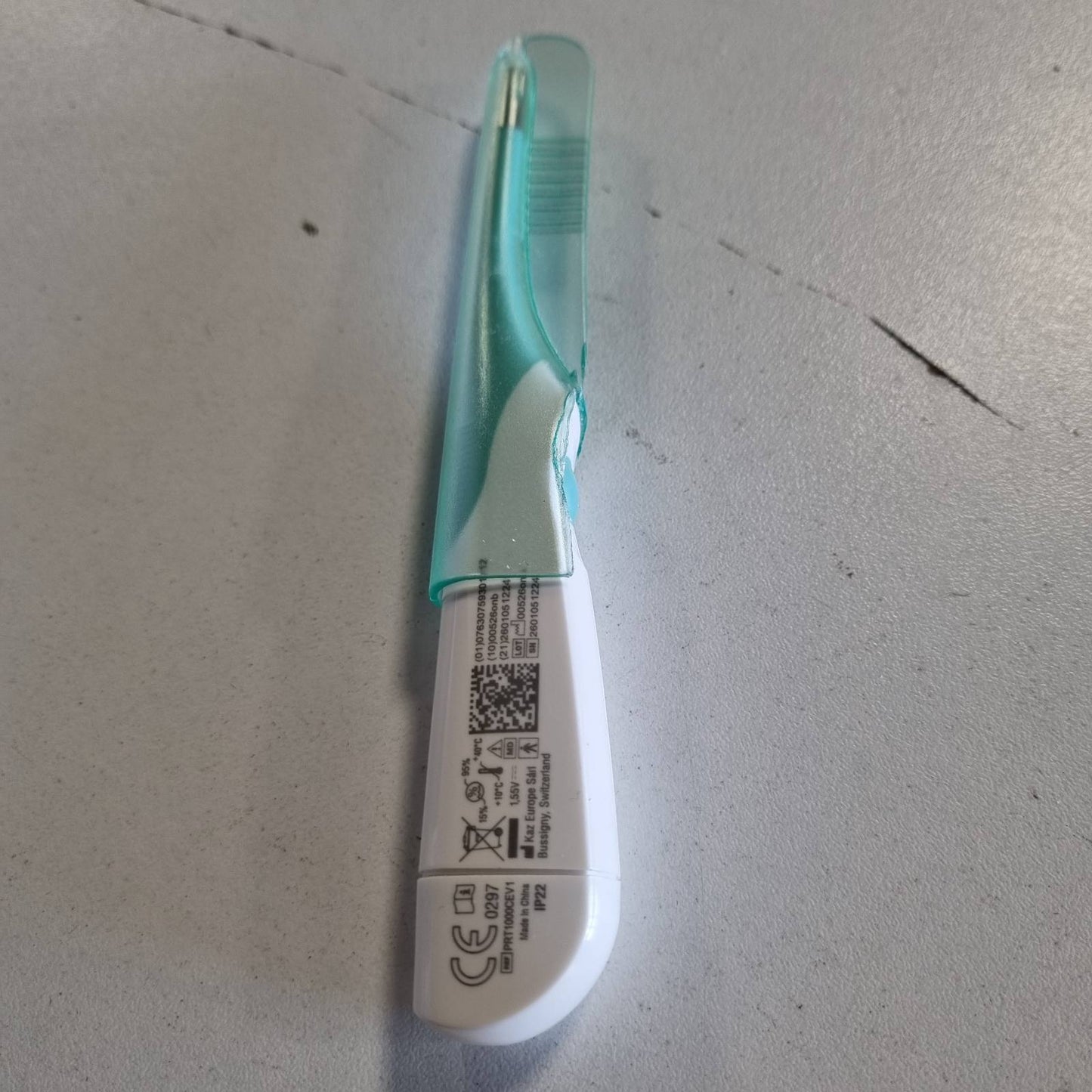 321990 - BRAUN Termometër dixhital me shpejtësi të lartë, PRT1000, për përdorim oral, rektal ose nën sqetull, i përshtatshëm për foshnje dhe fëmijë