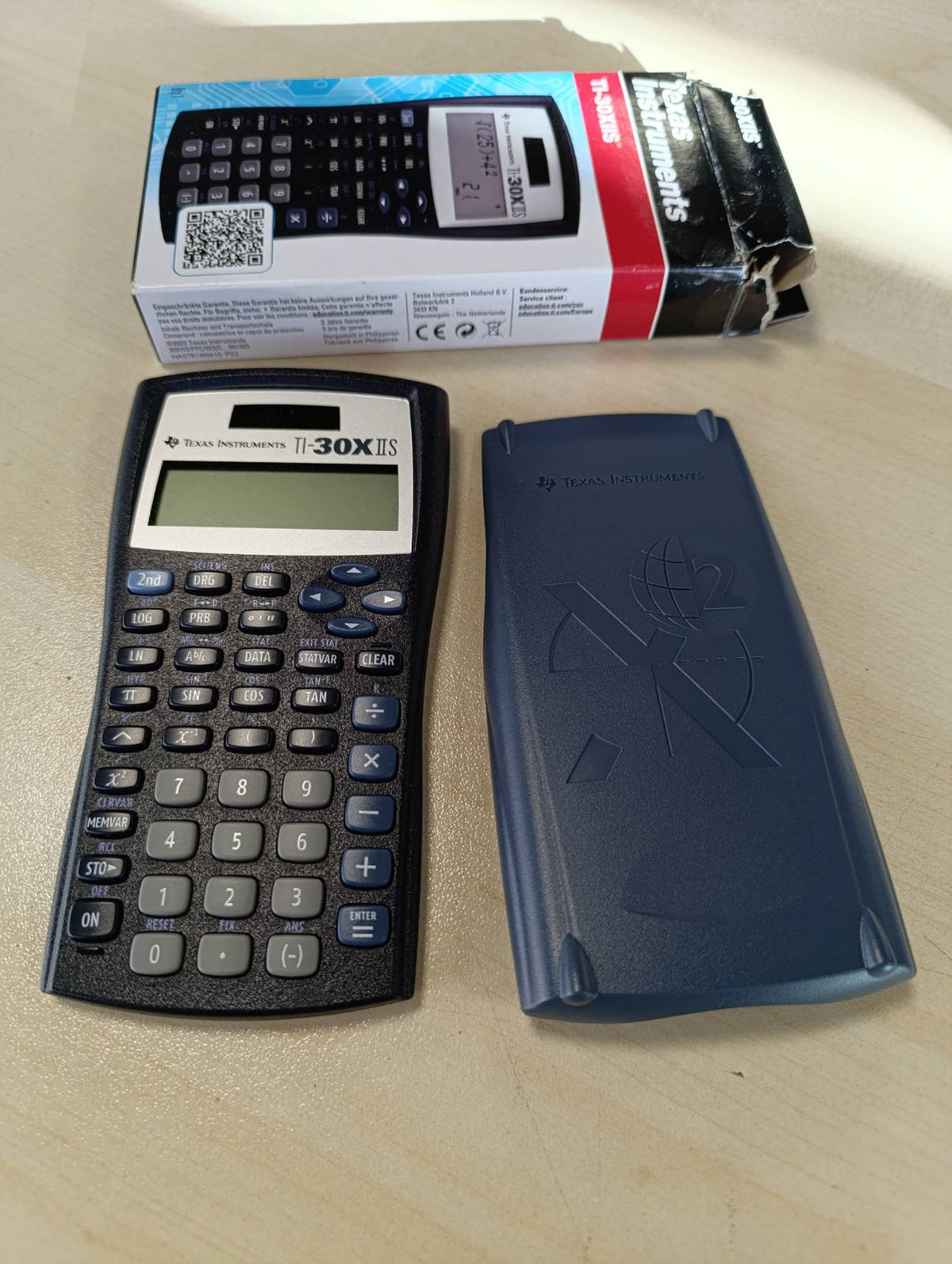309972 - TEXAS INSTRUMENTS Kalkulator Shkollor TI-30 XIIS, Ngjyrë blu e errët