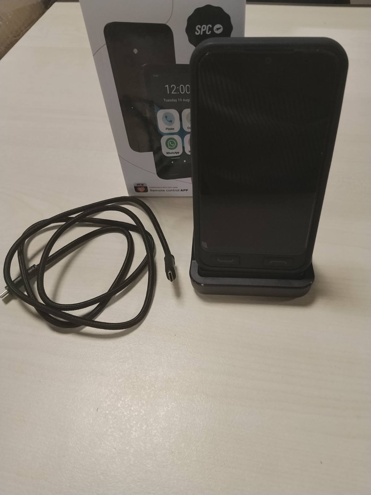 309437 - SPC ZEUS 2 - Telefon inteligjent për të moshuar, Stil i lehtë, XXL Icons, 5"