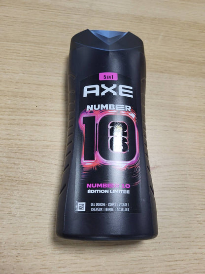 322085 - AXE Xhel Dushi për Meshkuj 5-në-1 Numër 10 FIFA™ Edition - Hidratues 24 orë - Aromë Grejpfruti dhe Uji, Mente - 400ml