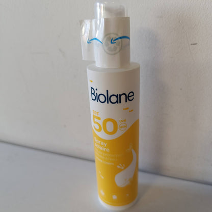 321434 - BIOLANE - Sprej Solaire Bebe SPF50 - Fytyrë dhe Trup - 200ml