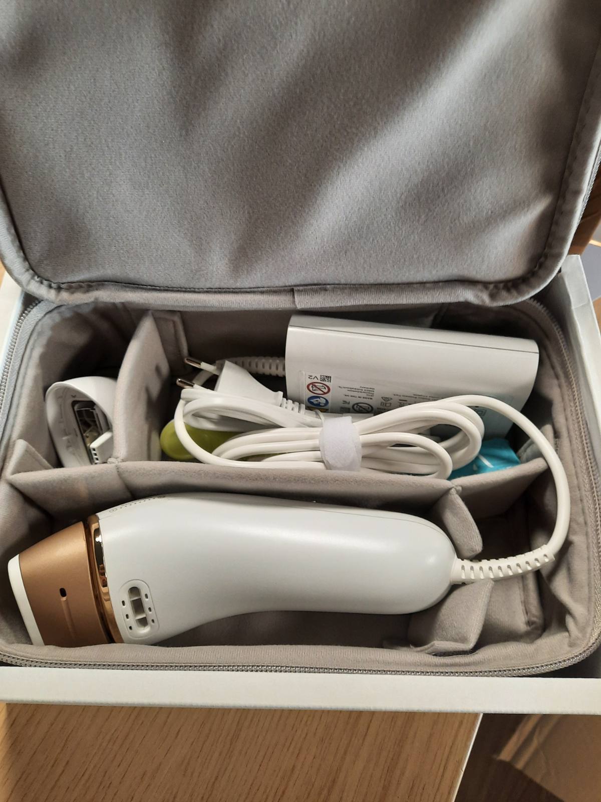296516 - BRAUN Depilator Lumiere Pulsee Silk·expert Pro 5 PL5152, i bardhë dhe i kuq