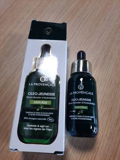 297510 - LA PROVENÇALE Serum Anti-Plakje Organike me Acid Hialuronik dhe Vaj Ulliri, 30 ml