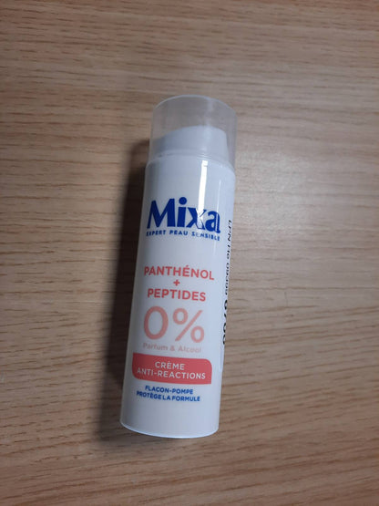 297542 - MIXA Krem Anti-Reaksion për Lëkurë Reaktive, 50 ml, me Peptide Pantenoli