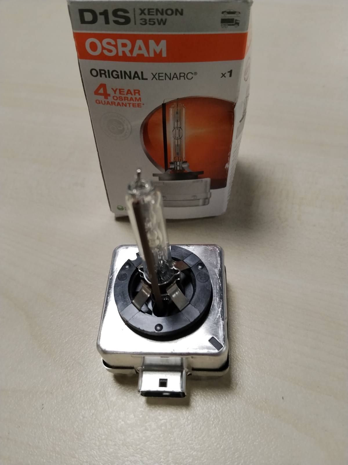 312870 - OSRAM Llambë shkarkimi XENARC ORIGINAL D1S HID 66140, Kuti e palosshme, 1 copë