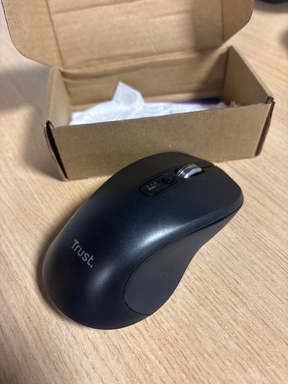 309002 - TRUST Maus pa tel Treva me rrotë lëvizëse ultra të shpejtë Bluetooth + 2.4GHz