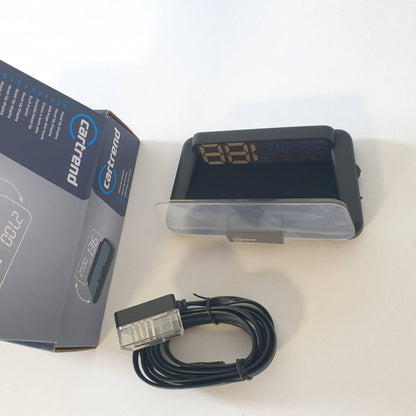 312742 - CARREND Ekran OBD2 dhe HUD, shpejtësimatës, takometër, matës temperature uji, RPM motorri, 12V
