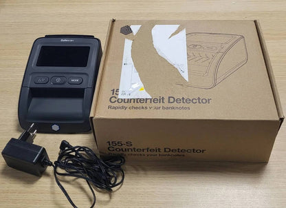 308615 - SAFESCAN 155-S - Detektor automatik i kartëmonedhave, Kontroll autenticiteti 7 faza, 0.5 kg