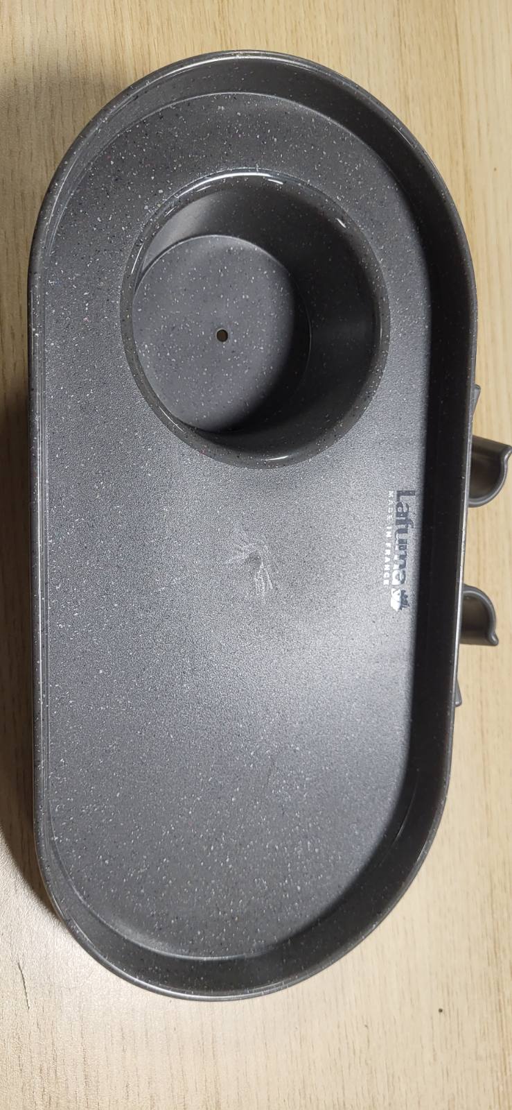 314987 - LAFUMA Mbajtëse Mobile Filxhani për Karrige Relaksimi, 100% Plastikë të Ricikluar, Titan, Model LFM5255_9105