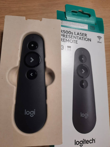 308797 - LOGITECH Prezantues R500s me lazer të klasës 1 për Bluetooth dhe USB