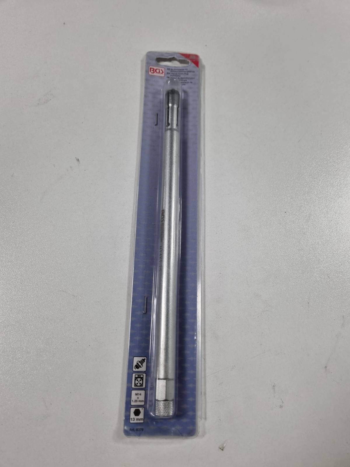 313377 - BGS 8376 Mjet për ri-shkrirje për filetot e brendshme të kandeles, M14 x 1.25 mm