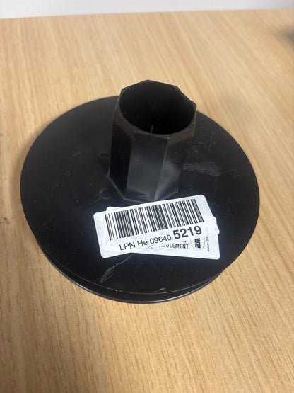 335479 - RROTULLË DISKU PREJ NAJLONI TË ZI AMIG PËR KUSHINETËN E BOSHTIT TË GRILAVE, NGJYRË E ZEZË, PËR RRIP 18 MM, TUB 42 MM DHE TESTUES ALUMINI, DIAMETËR 140 MM