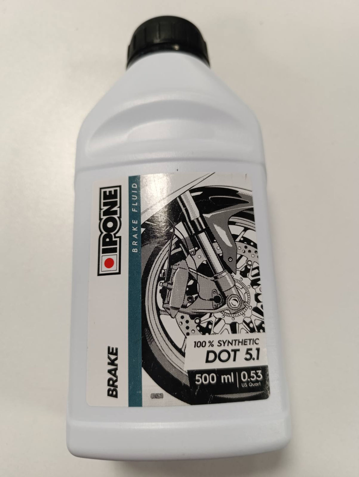 335504 - IPONE Lëng për Frena dhe Frikcion për Motoçikleta, Frena DOT 4, 100% Sintetik, pika e vlimit të thatë 260°C, 500 ml
