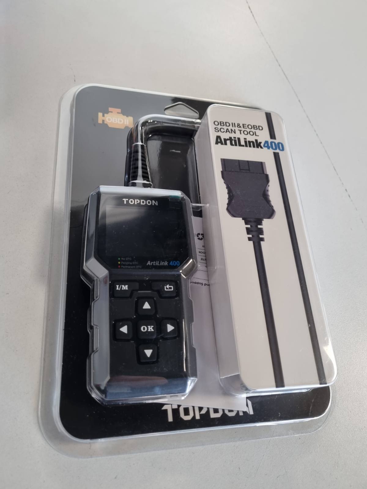 313043 - TOPDON Lexues OBD2 AL400, Mjet Diagnostikues për Makina, 10 Funksione OBD2