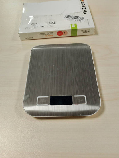 335317 - GRIFEMA Peshore Kuzhine GA2002 me Ekran LED 1-5000g, Çelik Inoks
