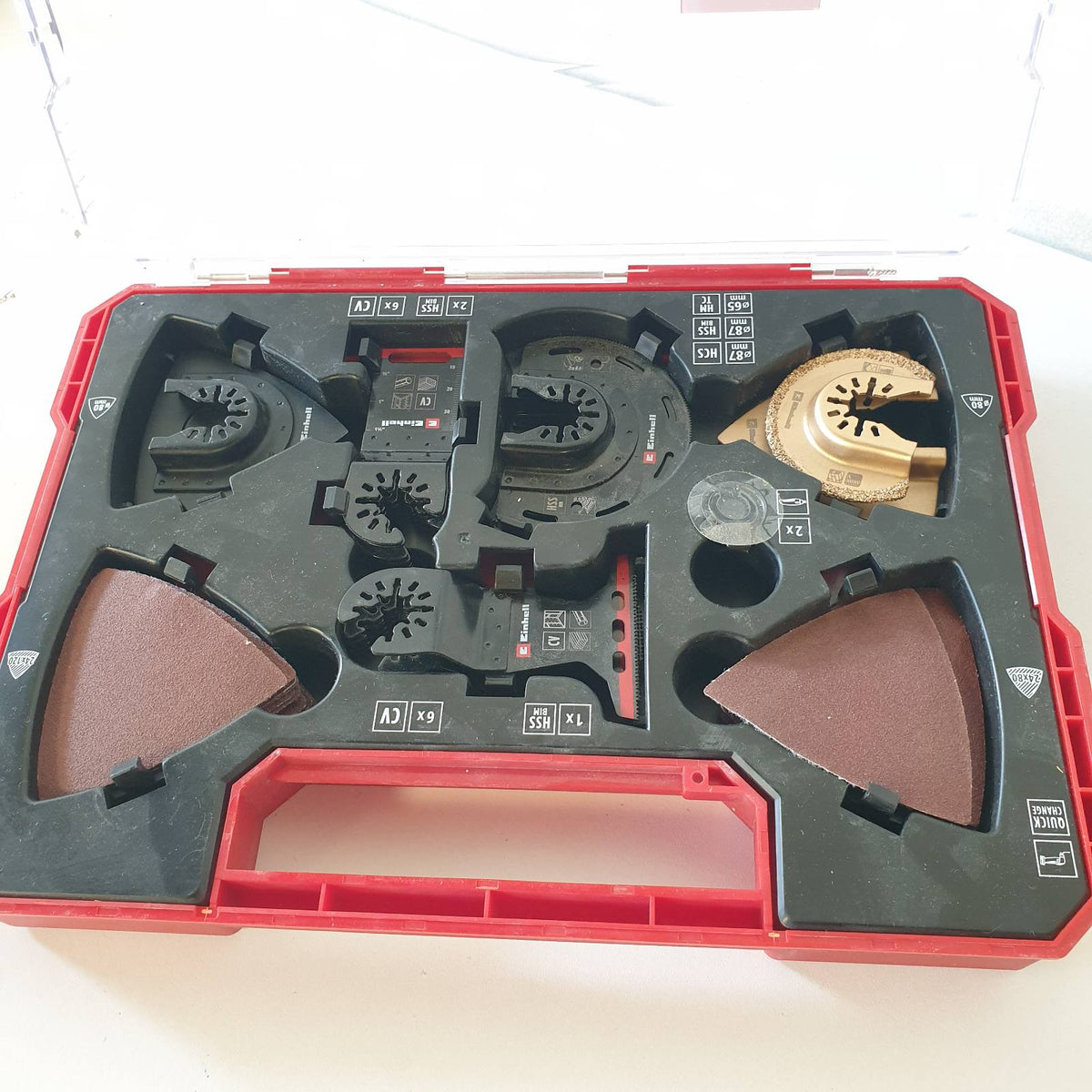 312952 - EINHELL Set shumëveglash XXL-CASE 70-tlg.