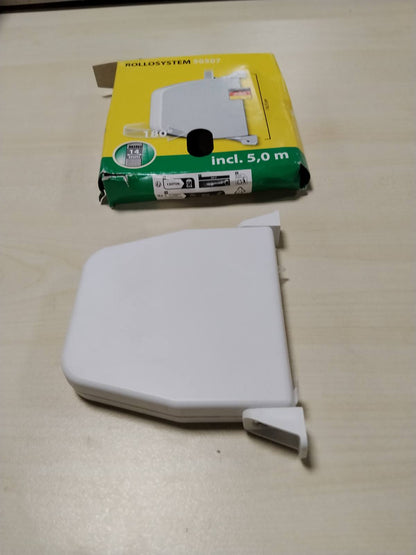 314225 - SCHELLENBERG Mini 50507 me rrip qepenash me rul, i rrotullueshëm, i bardhë