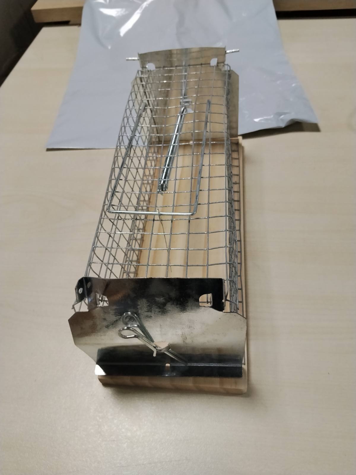 314694 - CAUSSADE Kurth për Mijtë, Kafaz për Kapjen e Minjve, Bazë Druri e Certifikuar FSC, E Ripërdorshme, Brenda dhe Jashtë CARNASSBN