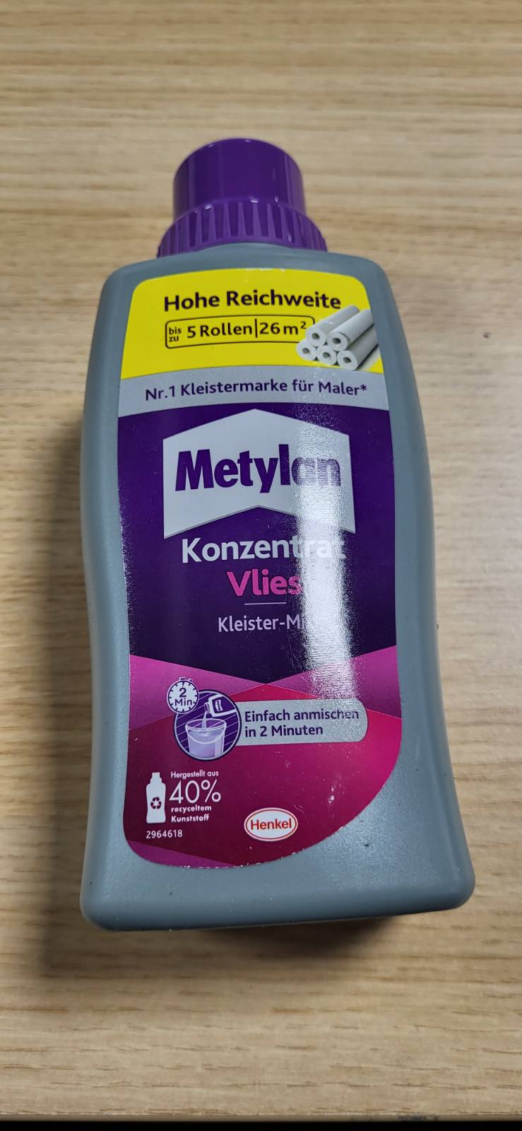 314928 - METYLAN Koncentrat paste letre-shkrimi jo i endur, gati për përdorim, 1 x 500g