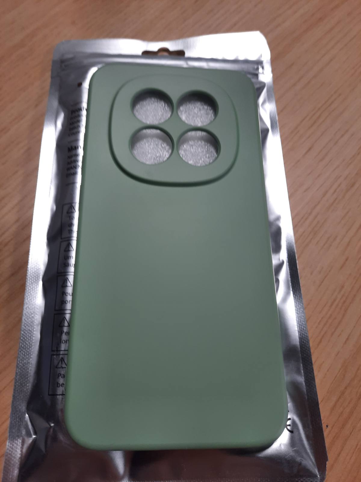 309316 - Oududianzi Mbështjellëse prej silikoni të lëngshëm për Xiaomi Redmi Note 15 Pro 5G, Matcha