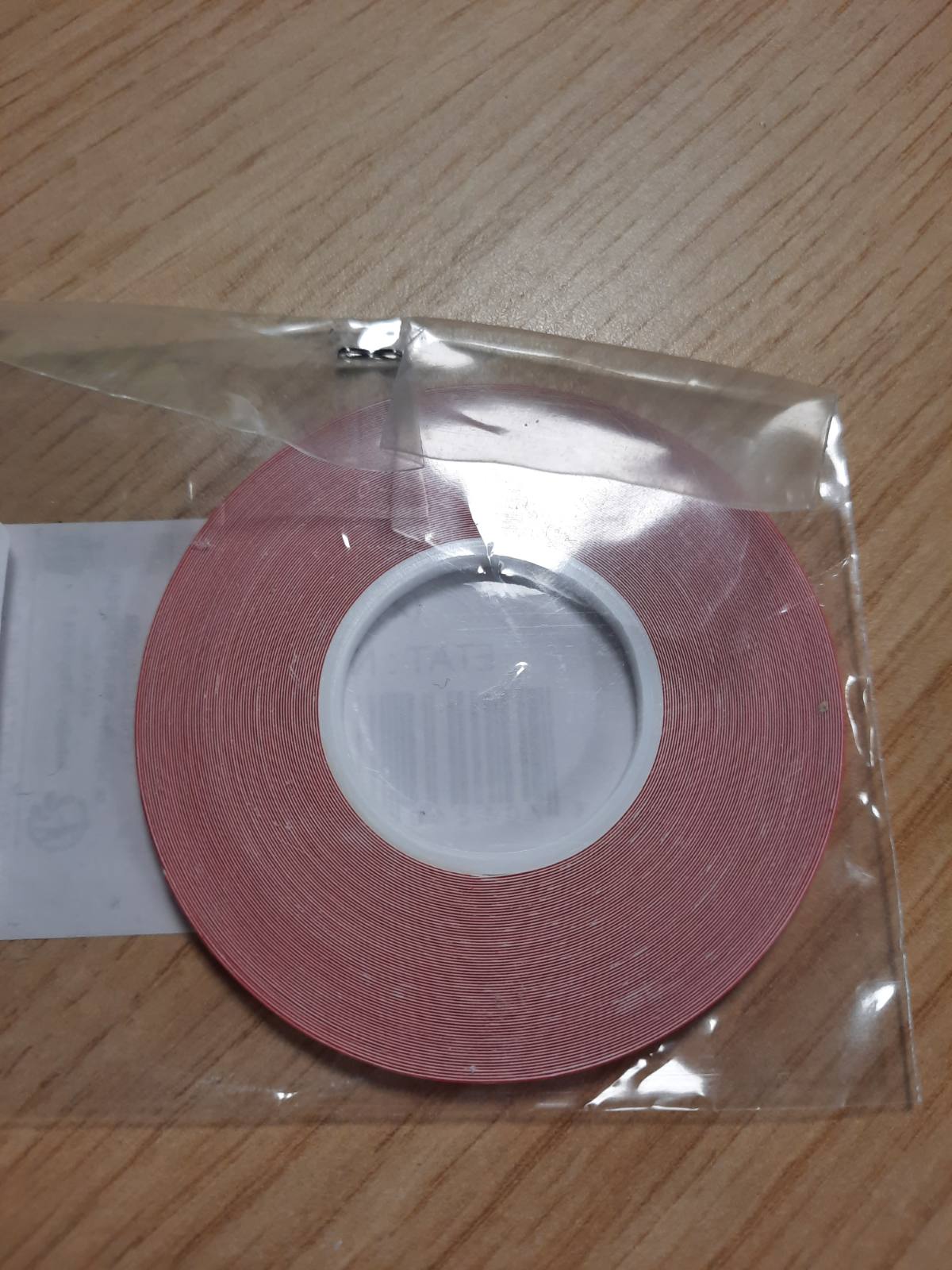 314209 - CYCLINGCOLORS Ngjitëse me vija dekorative për buzë, Gjerësi 3 mm, Gjatësi 10 m, Të kuqe