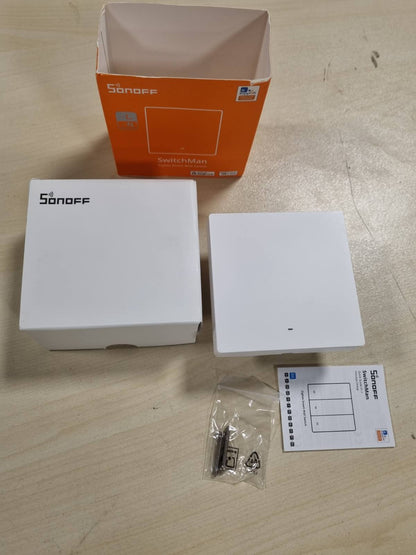 313773 - SONOFF Ndërprerës Muri me Rele Zigbee ZBM5, Tipi 86, 1 Kanal, me ose pa neutral, telekomandë përmes aplikacionit