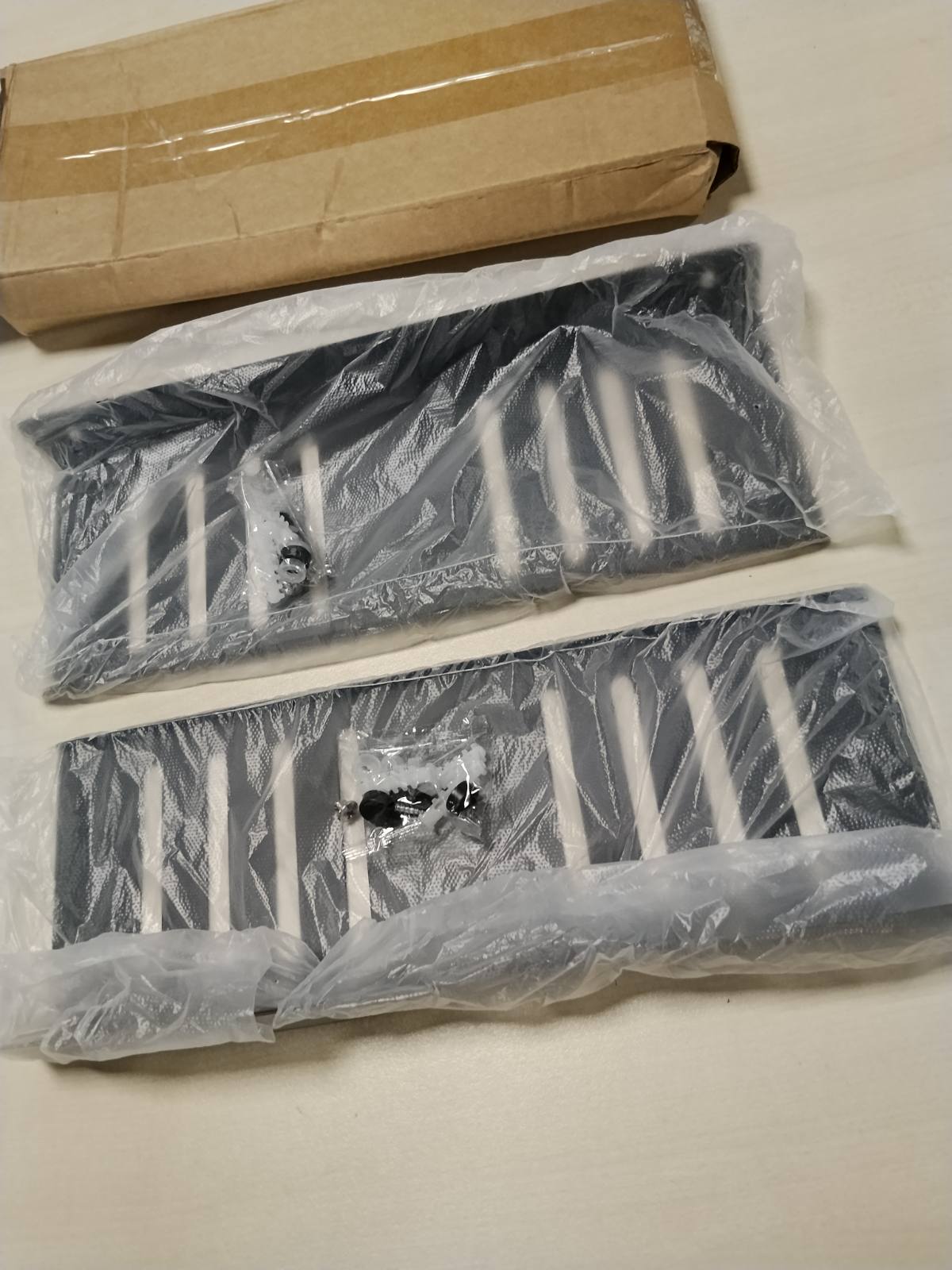 335418 - WISFAME RAFT BANJOJE, 30 CM I GJATË, KABINË DUSHI E ZEZË, 2 COPË, RAFT DUSHI PREJ ÇELIKU INOX, NGJITËS, NUK KËRKON SHPIM