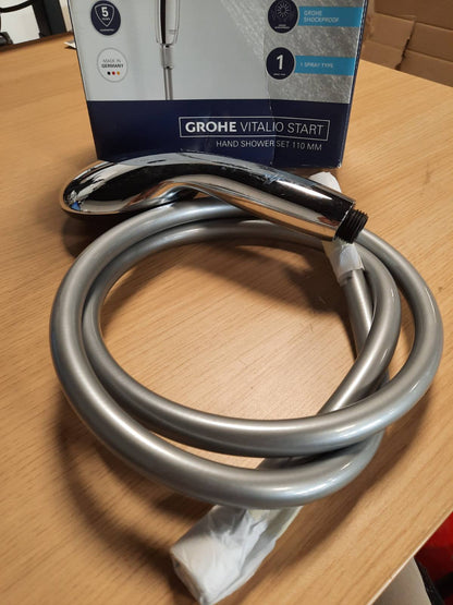 313990 - GROHE Set dushi Vitalio Start 110 me dush dore me 1 avion (shiu), tub dushi 1.5 m, krom, 26720001