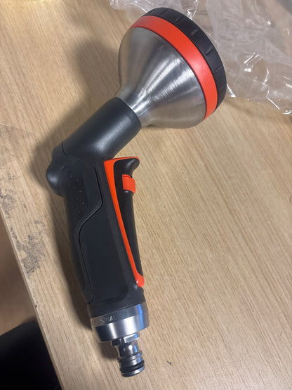312977 - Gardena Premium Spërkatës shumëfunksional, Spërkatës kopshti për ujitje dhe pastrim, 5 modele spërkatjeje, filtër papastërtie, bllokim i spërkatjes së vazhdueshme, mbrojtje nga ngricat (18317-20)