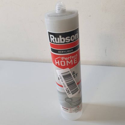 314932 - RUBSON MAISON Mastic Wood & Parket Light Gri 280 ml, ngjyrë akrilike për sipërfaqe druri dhe guri, për përdorim të brendshëm dhe të jashtëm