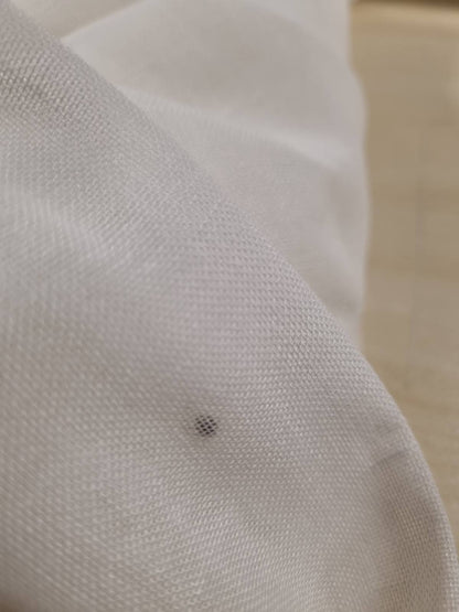 313151 - LINFKY Perde të Jashtme, të Lëvizshme, me Sipërfaqe Ngjitëse për Varje dhe Zbërthim të Lehtë, Verandë e Jashtme e Papërshkueshme nga Uji me Kuvertë të Brendshme Perdesh të Bardha, 2 Panele (2 x 132 x 240 cm, e Bardhë)