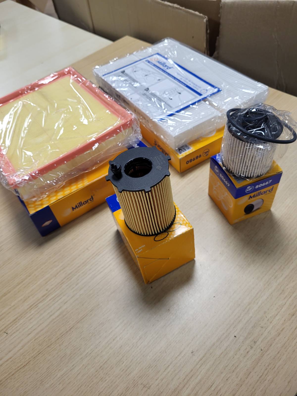313186 - Millard Filters Set filtrash MZ-3265 për Citroën Berlingo MultiSpace/C4 SpaceTourer/C4 Grand Picasso, Peugeot 3008/5008/Partner Tepee, Motorë nafte 1.6 Blue HDi