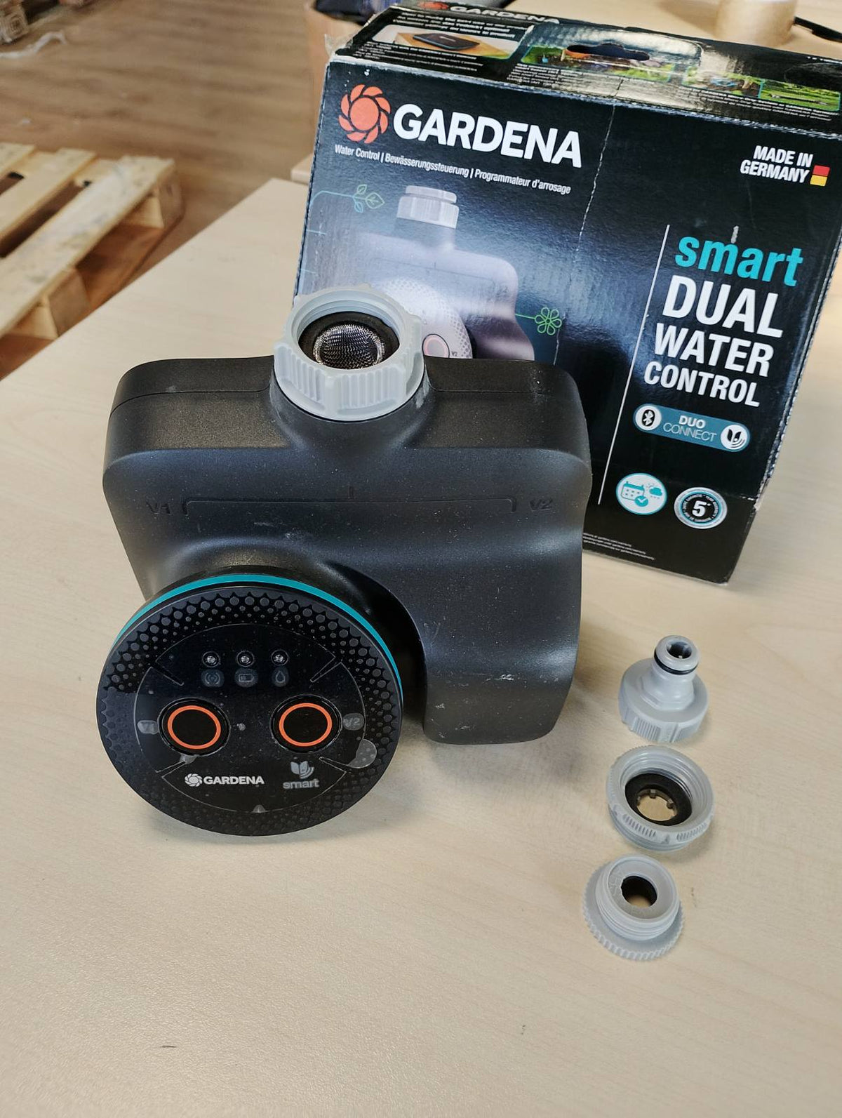 312497 - Gardena Kohëmatës Ujitjeje Smart Dual WaterControl, Ujitje e bazuar në të dhëna, Integrim në shtëpi inteligjente