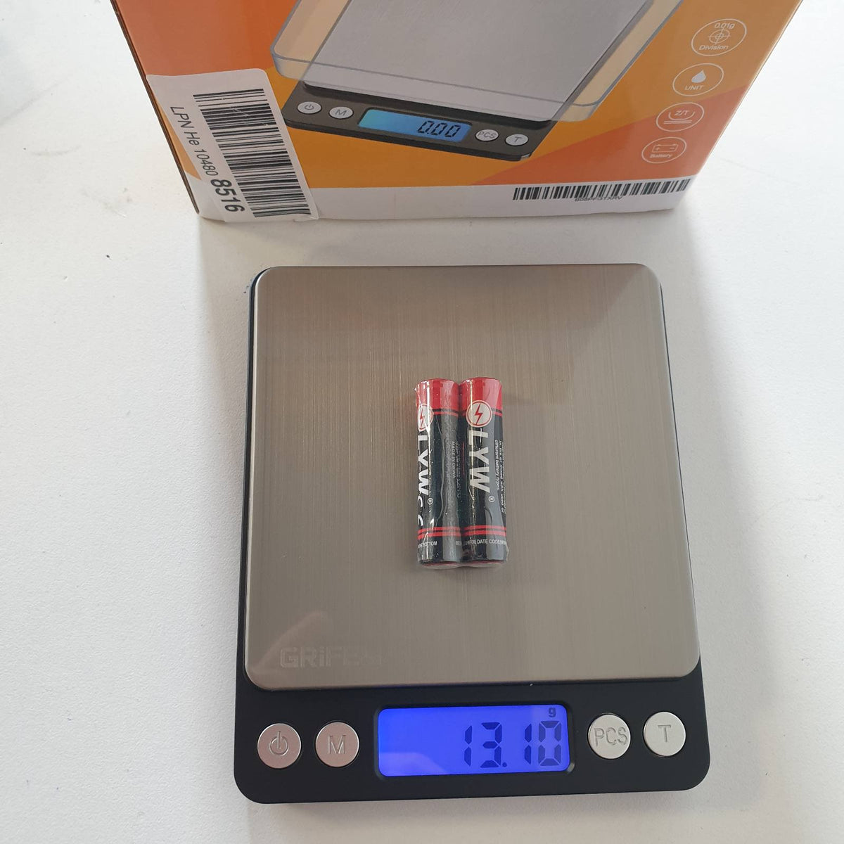 335018 - GRIFEMA Peshore Kuzhine GA2003 0.05-500g me Ekran LCD