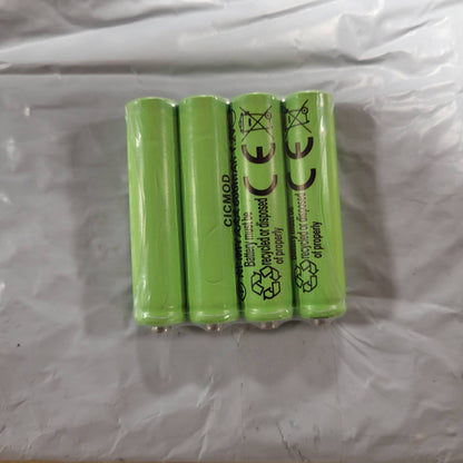 309318 - CICMOD Pako 4 bateri të rikarikueshme AAA 600mAh, Ni-MH 1.2V, diellore.